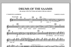 Drums of The Saamis von Samuel R. Hazo (Download) 