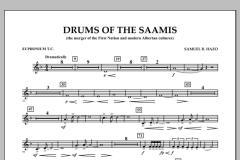 Drums of The Saamis von Samuel R. Hazo (Download) 