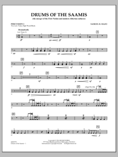 Drums of The Saamis von Samuel R. Hazo (Download) 