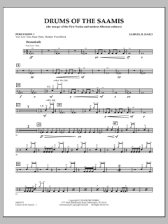 Drums of The Saamis von Samuel R. Hazo (Download) 