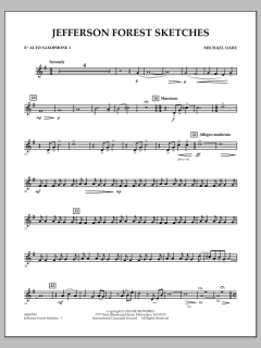 Jefferson Forest Sketches von Michael Oare (Download) 