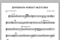 Jefferson Forest Sketches von Michael Oare (Download) 