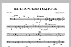 Jefferson Forest Sketches von Michael Oare (Download) 