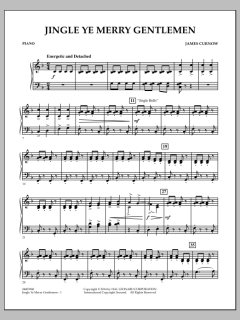 Jingle Ye Merry Gentlemen von James Curnow (Download) 