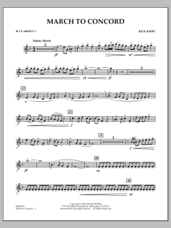 March To Concord von Rick Kirby (Download) 