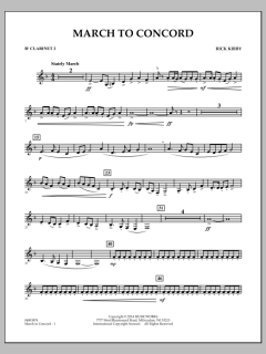 March To Concord von Rick Kirby (Download) 