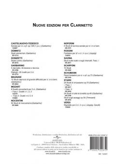 Sonata For Clarinet And Piano Op.128 von Mario Castelnuovo-Tedesco 