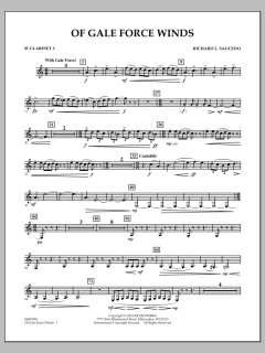 Of Gale Force Winds von Richard L. Saucedo (Download) 