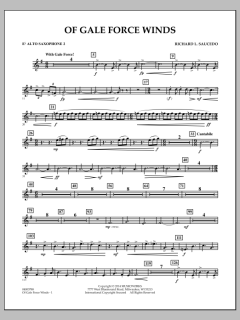 Of Gale Force Winds von Richard L. Saucedo (Download) 