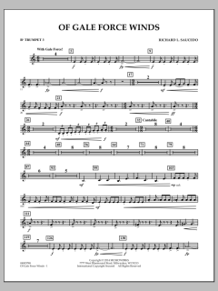 Of Gale Force Winds von Richard L. Saucedo (Download) 