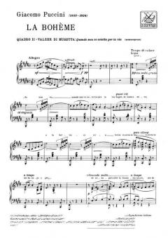 Valzer Di Musetta von Giacomo Puccini 