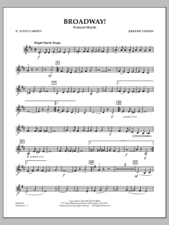 Broadway! von Johnnie Vinson (Download) 