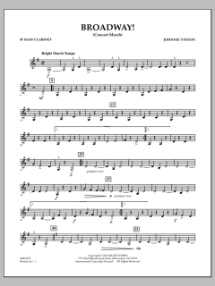 Broadway! von Johnnie Vinson (Download) 