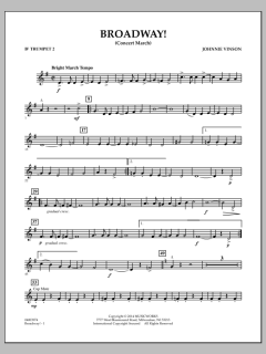 Broadway! von Johnnie Vinson (Download) 