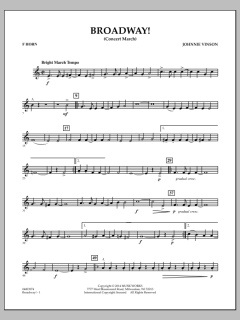 Broadway! von Johnnie Vinson (Download) 