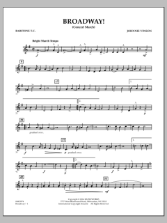 Broadway! von Johnnie Vinson (Download) 