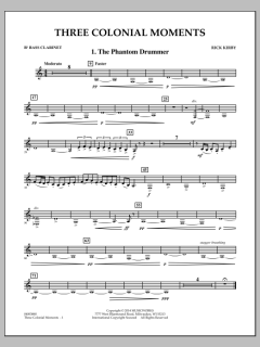 Three Colonial Moments von Rick Kirby (Download) 