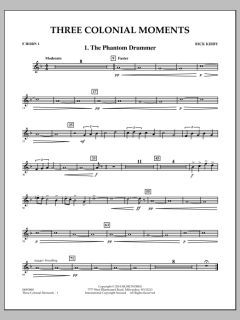 Three Colonial Moments von Rick Kirby (Download) 