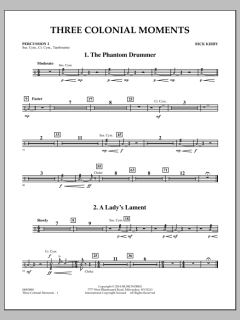 Three Colonial Moments von Rick Kirby (Download) 