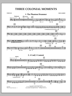 Three Colonial Moments von Rick Kirby (Download) 