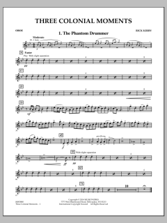 Three Colonial Moments von Rick Kirby (Download) 