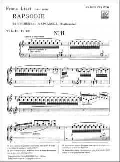 19 Hungarian Rhapsodies Vol. 2 von Franz Liszt 