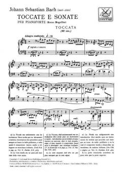 Toccaten und Sonatinen von Johann Sebastian Bach 