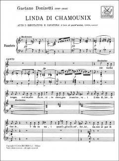 O Luce Di Quest Anima Soprano And Piano Italian Linda Di Chamounix Act 1 