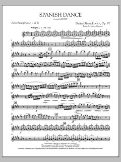 Spanish Dance von Dmitri Schostakowitsch (Download) 