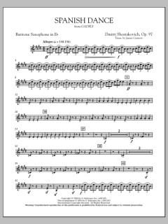 Spanish Dance von Dmitri Schostakowitsch (Download) 