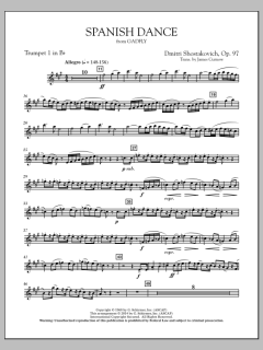 Spanish Dance von Dmitri Schostakowitsch (Download) 