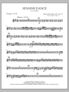 Spanish Dance von Dmitri Schostakowitsch (Download) 