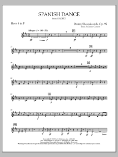 Spanish Dance von Dmitri Schostakowitsch (Download) 