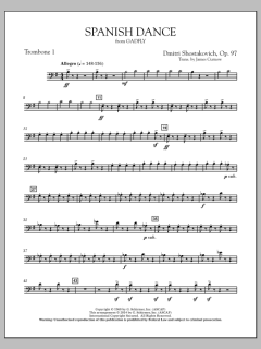 Spanish Dance von Dmitri Schostakowitsch (Download) 