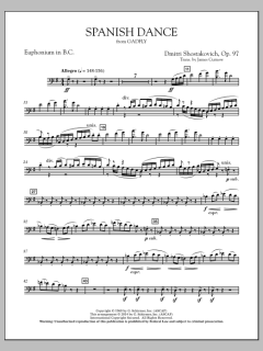 Spanish Dance von Dmitri Schostakowitsch (Download) 