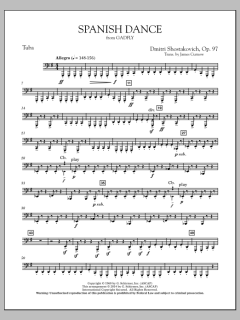 Spanish Dance von Dmitri Schostakowitsch (Download) 