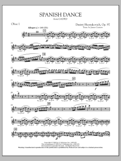 Spanish Dance von Dmitri Schostakowitsch (Download) 