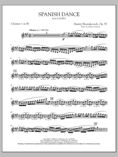 Spanish Dance von Dmitri Schostakowitsch (Download) 