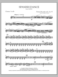 Spanish Dance von Dmitri Schostakowitsch (Download) 