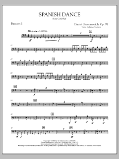 Spanish Dance von Dmitri Schostakowitsch (Download) 