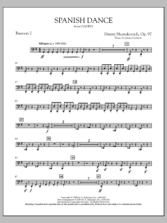 Spanish Dance von Dmitri Schostakowitsch (Download) 