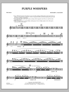 Purple Whispers von Richard L. Saucedo (Download) 