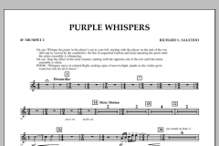 Purple Whispers von Richard L. Saucedo (Download) 