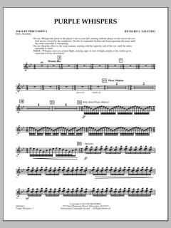 Purple Whispers von Richard L. Saucedo (Download) 