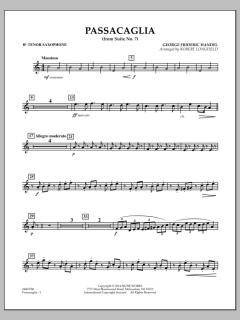 Passacaglia von Georg Friedrich Händel (Download) 