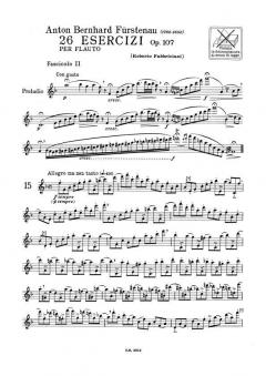 26 Exercises Op. 107 Vol. 2 von Anton Bernhard Fürstenau 