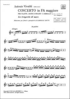 Concerto F Major RV433 Op. 10 No. 1 von Antonio Vivaldi 