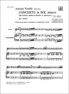 Concerto G Minor Op. 10 No. 2 RV439 von Antonio Vivaldi 