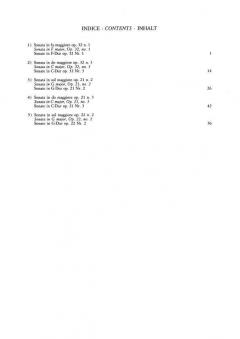 5 Sonate Facili von Muzio Clementi 