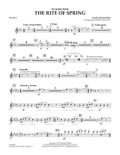Excerpts From The Rite Of Spring von Igor Strawinsky (Download) 